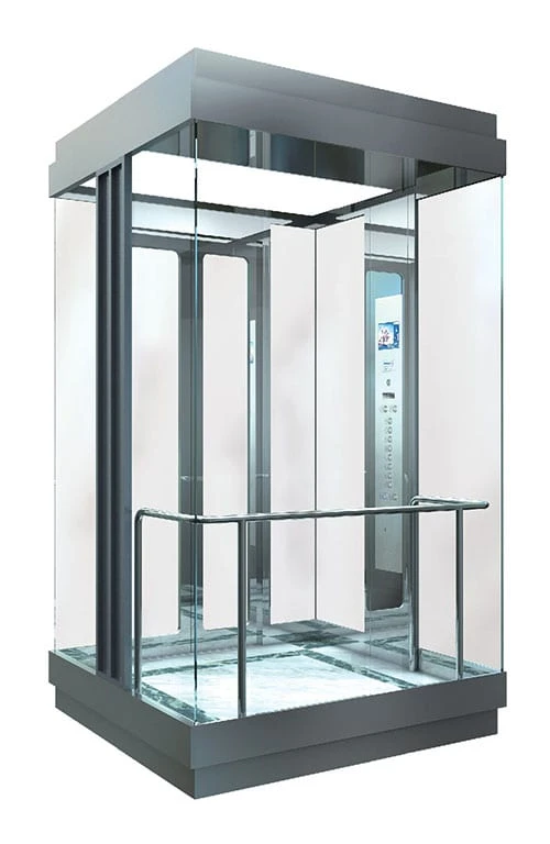 1000kg High Quality Glass Elevator