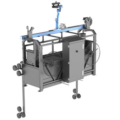 Exterior Wall Spraying Robot